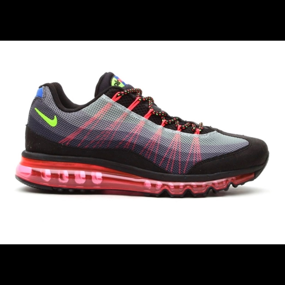 Nike Air Max 95 2013 Dynamic Flywire – Black – Flash Lime – Game Royal